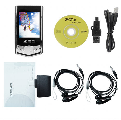 mp4 grotuvas 4GB