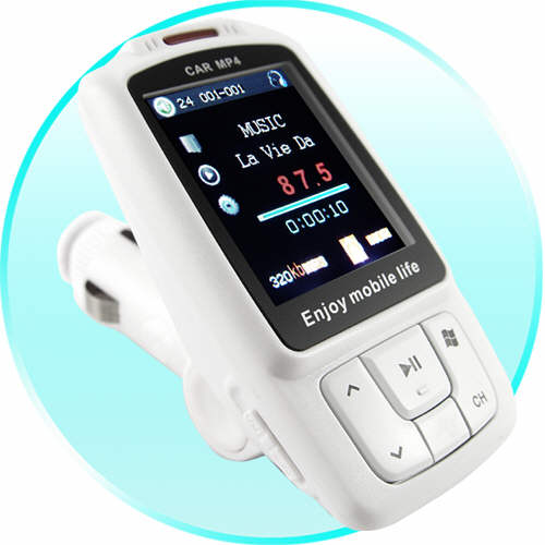 Automobilinis FM Moduliatorius MP3/MP4 Grotuvas Su 2Gb Atmintimi Automobilinis FM Moduliatorius MP3/MP4 Grotuvas Su 2Gb Atmintimi