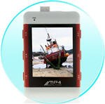 Travelers MP4 Grotuvas 2Gb su 2'' ekranu ir įmontuotu USB laidu