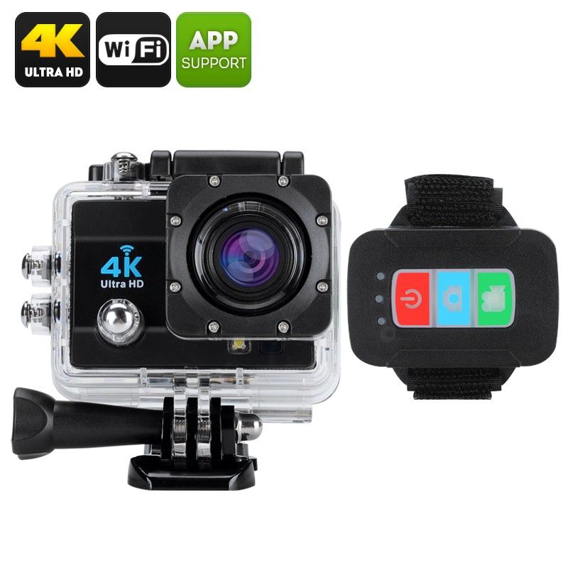 4K Veiksmo Kamera Q3H (3264X1836)/25fps, 16Mp, IP68, Wifi, Time Lapse)