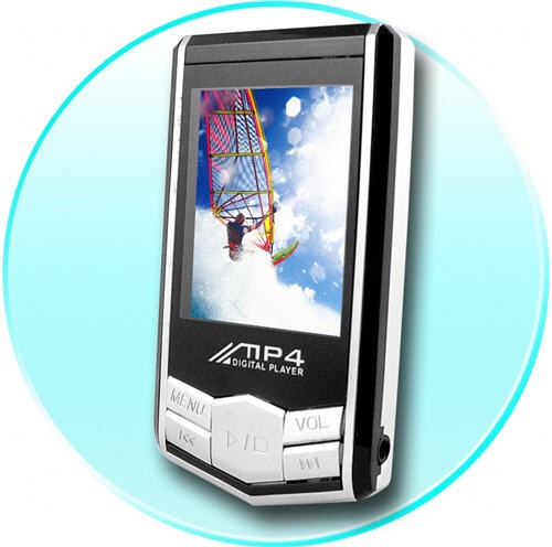 CoolD MP4 Grotuvas - 4GB - 1.8 colių ekranas