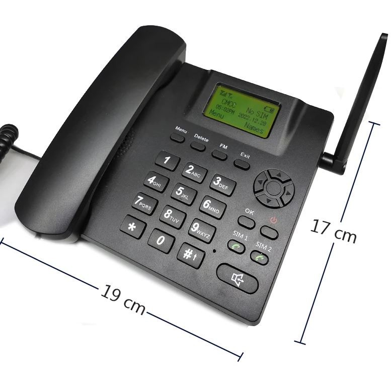 Belaidis Stalinis GSM Telefonas (SIM lizdas, 2.4" LCD, Li-ion baterija, skambučio numerio rodymas, hands free funkcija)