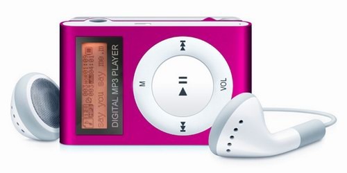 MP3 Grotuvas Backlight Pink (1Gb)