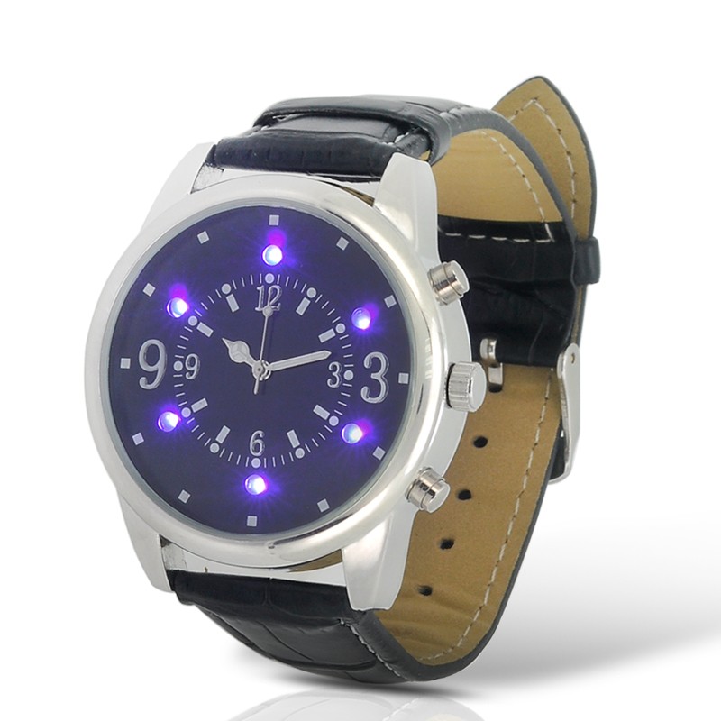 LED Laikrodis Su Pinigų Tikrinimo Funkcija