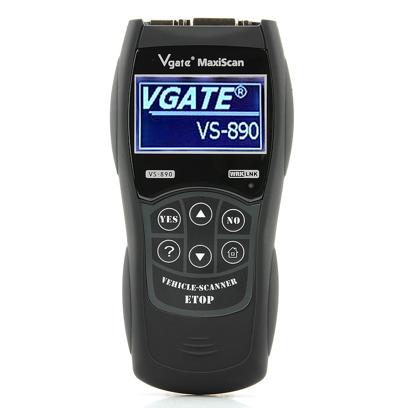 Automobilio Klaidų Skaitytuvas Vgate VS-890 (OBD2 +EOBD, 70 Automobilių Markių, Profesionalus )