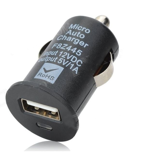 Universalus Automobilinis USB Įkroviklis Telefonams ir Kitiems Prietaisams (5V 1A )