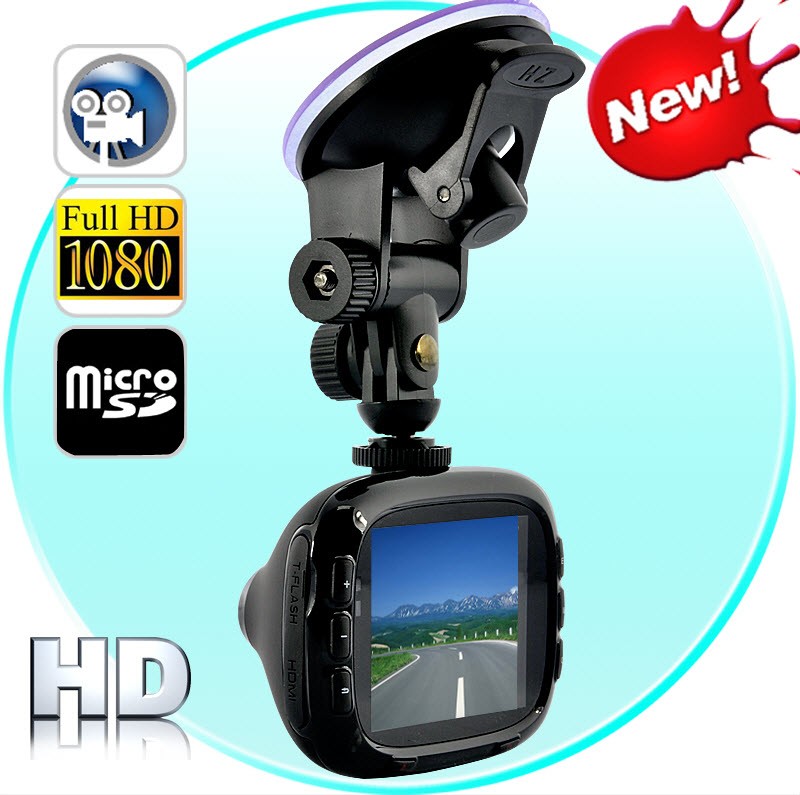 1080p Full HD Videoregistratorius (16x Zoom, Motion Detection)