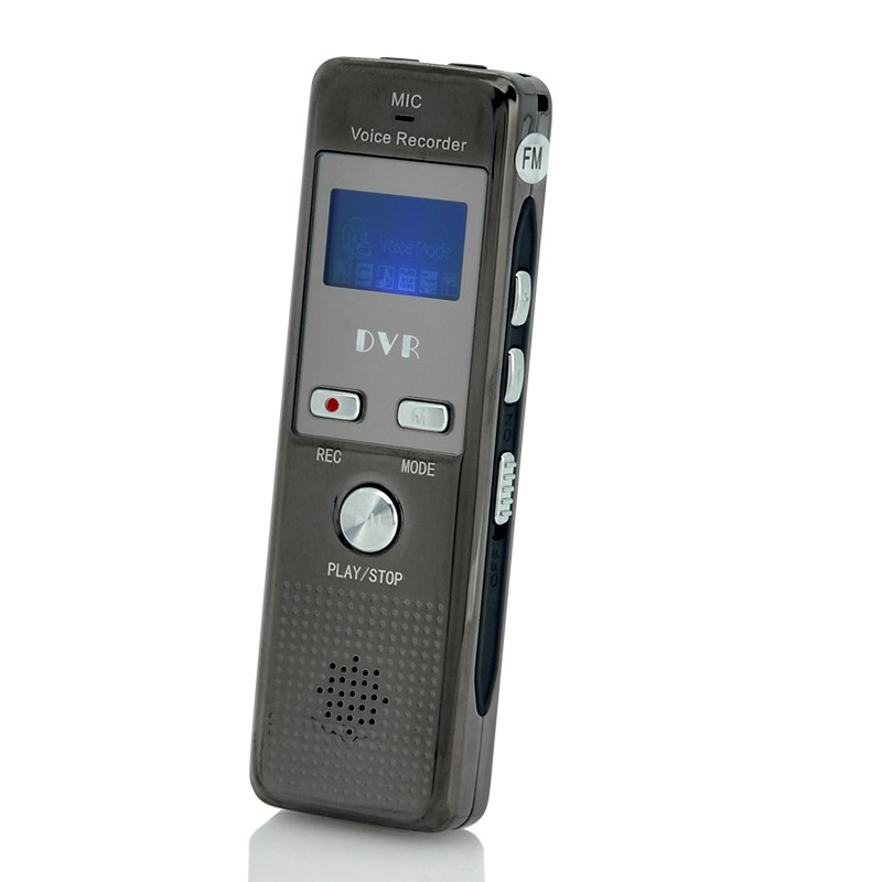 Diktofonas 4Gb (VOX, FM radija, Telefonų Įrašymas)