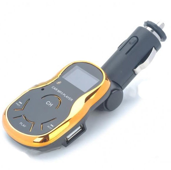 FM Moduliatorius Orange Su Pulteliu 4-in-1 (USB, TF Card, Micro SD)