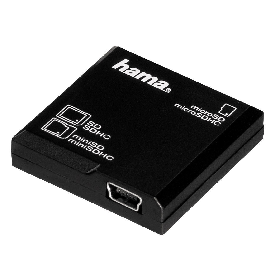 Hama All in One SD Kortelių Skaitytuvas USB 2.0 (SD/SDHC/miniSD/miniSDHC ir microSD/microSDHC)