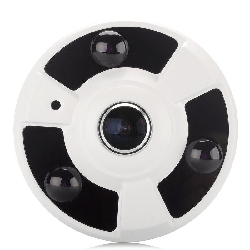 Vidaus IP Apsaugos Kamera "Fisheye" (180° Matymo Kampas, 1.3Mpx, 1/4CMOS, 960p, ONVIF 2.0)