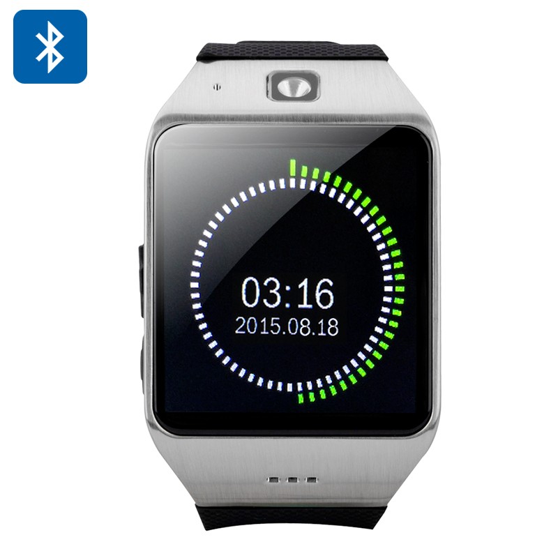Išmanusis laikrodis - telefonas "Uhappy UW1" - Bluetooth, Žingsniamatis, GSM, SD Card, 1,54" Ekranas