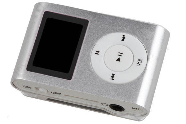 4Gb Silverlight Pilkas MP3 Grotuvas JX3-4G