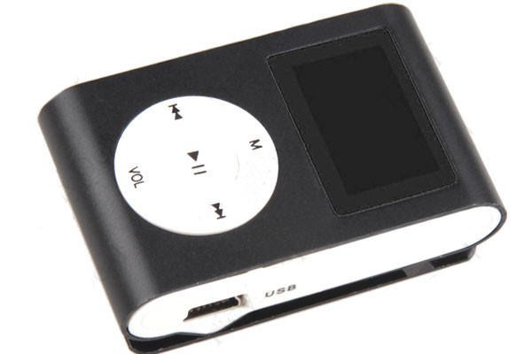 8Gb MP3 Grotuvas Clip Black Edition