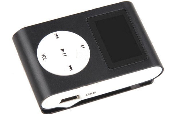 4Gb MP3 Grotuvas Clip Black Edition