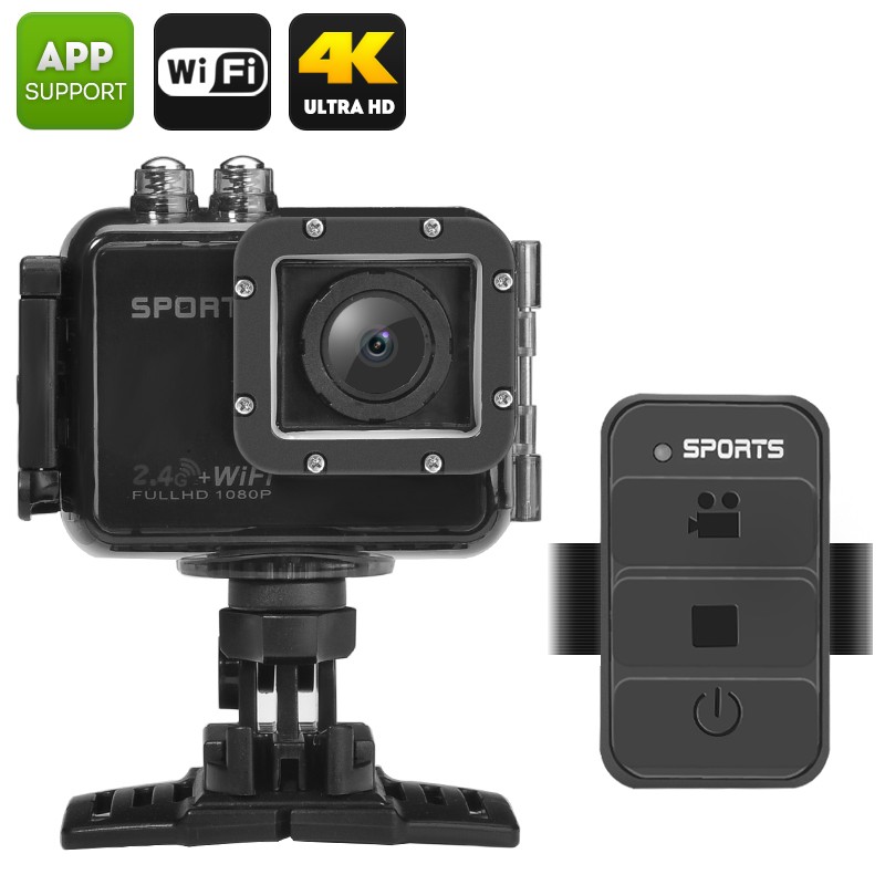 Veiksmo kamera "PowerVision" Su Pulteliu - 4K UHD, IP68 Waterproof, 120 Filmavimo kampas, 2" Ekranas, Wi-Fi, Android ir iOS App