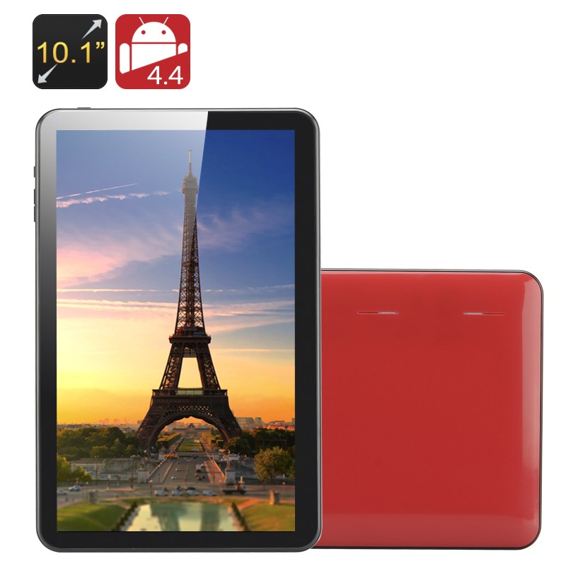 Planšetinis kompiuteris "Kappa" - 10.1" Ekranas, 1.3GHz Quad Core CPU, 1Gb RAM, Android 4.4, 8Gb atmintis, 5000mAh baterija