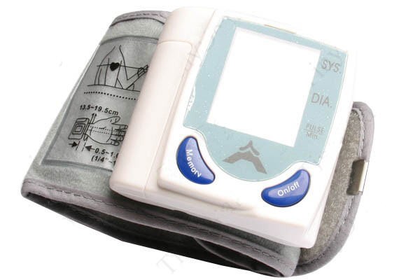 Elektroninis Riešinis Kraujospūdžio Matuoklis (nuo 20 iki 225 mmHg)