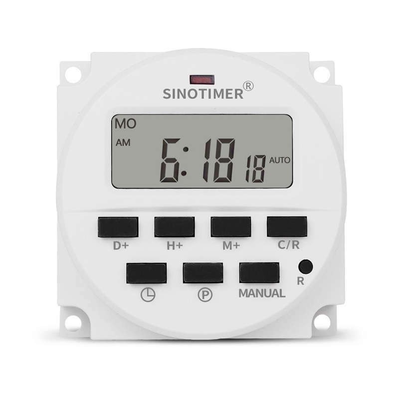 Sinotimer Tm618H-2 220V Ac Programuojama Rozetė Laikmatis