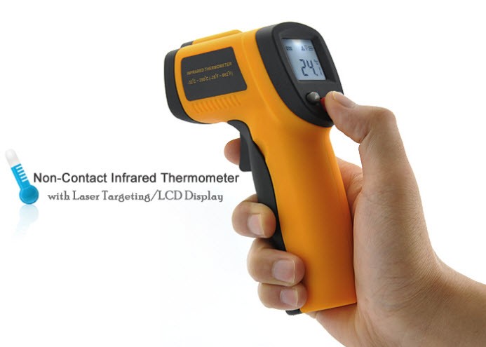 Lazerinis Termometras nuo -50°C iki +380°C