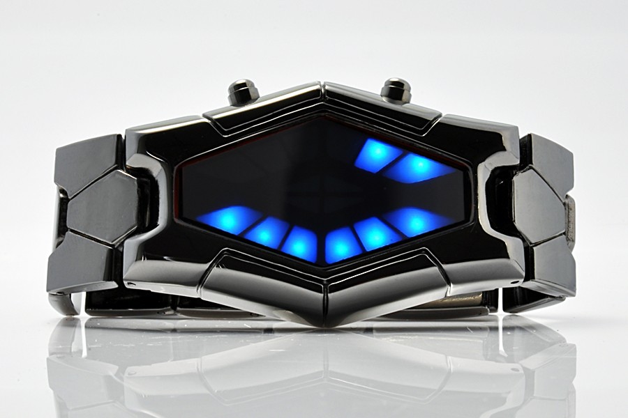 Japoniško Stiliaus LED Laikrodis SAURON