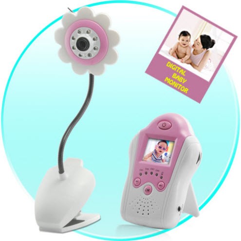 Mobili Video Auklė Su Kamera (Baby Monitor + NightVision)