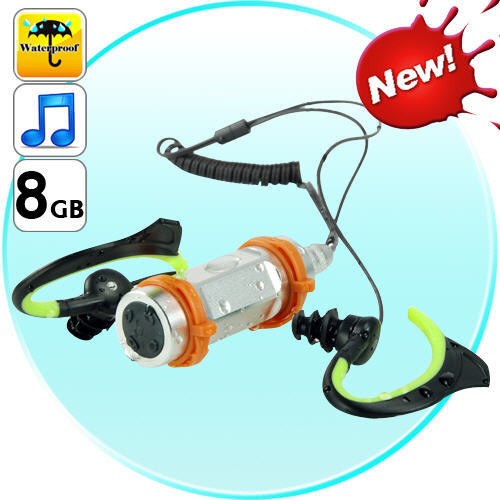 Neperšlampamas MP3 Grotuvas Atlantis Deluxe 8Gb (Waterproof)