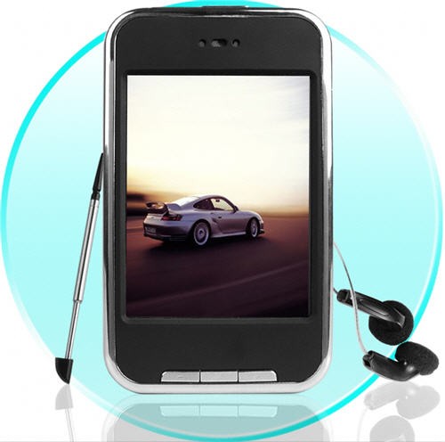 Touch Screen MP3/MP4 Grotuvas - 2.8" TFT - Fidelity 8Gb