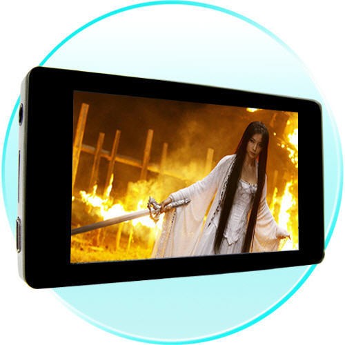 Glossy Black Super Style 4Gb MP4 Grotuvas (3'' LCD)