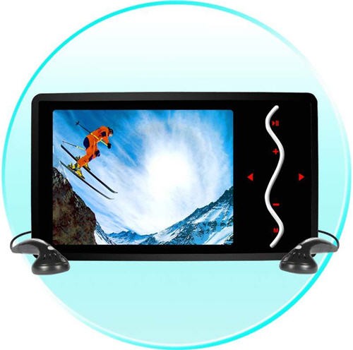 MP4 Grotuvas 2.4'' Wave Touch Button Control 2Gb