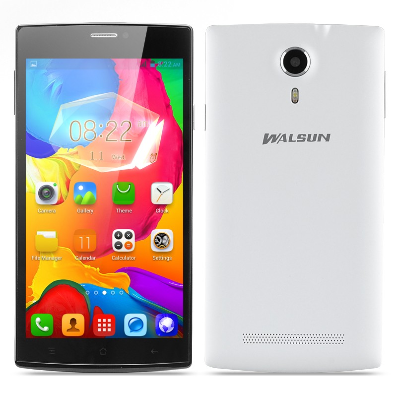 Išmanusis Telefonas "Walsun" 5.5" Colio Ekranas (Android 4.2, Dual Core 1.2GHz CPU, 512MB RAM)