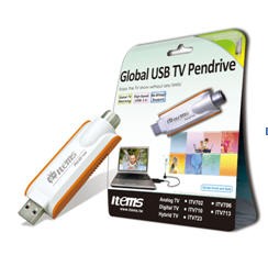 ITEMS skaitmeninis TV imtuvas DVB-T MPEG4 USB