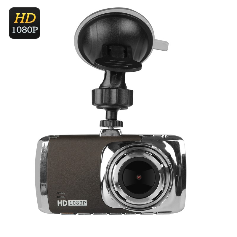 Vaizdo registratorius Full HD 1080p DVR, 170° filmavimo kampas, 12Mpx, G-sensorius, Judesio aptikimas, 3" Ekranas