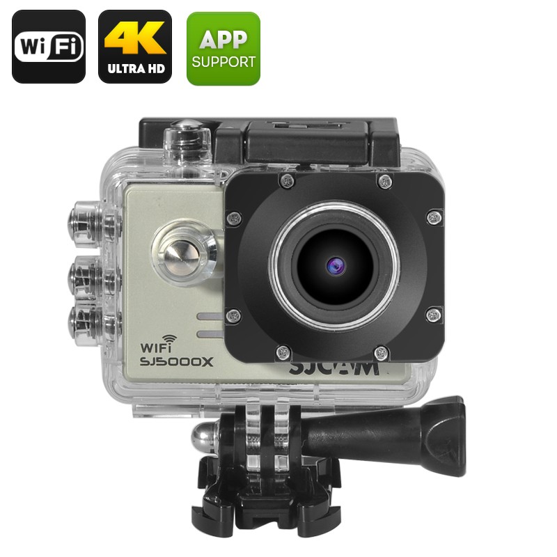 Veiksmo Kamera "SJCAM SJ5000X ELITE" - 4K (Interpolated),  Gyro sensorius, WDR, 170 filmavimo kampas, Wi-Fi, Android App