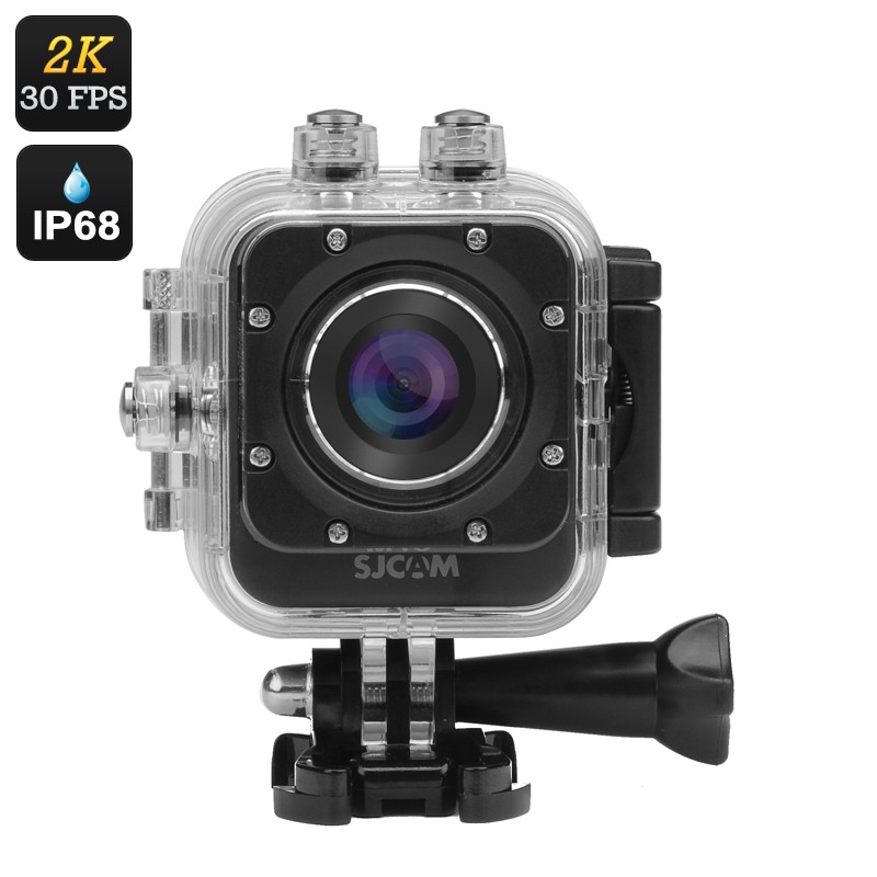 Veiksmo Kamera "SJCAM M10 PLUS" - 2K 30FPS, 12MP, 170° filmavimo kampas, Waterproof, 1,5" Ekranas, Wifi, HDMI