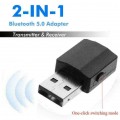 Bluetooth 5.0 Adapteris 2in1 - Siųstuvas/Imtuvas (iki 10M)