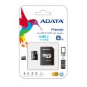 8GB ADATA Micro SD Atminties Kortelė Class10 Su Adapteriu