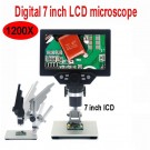 Elektroninis Mikroskopas Su LCD Ekranėliu Ir Stovu G1200 (12MP Raiška, 7" HD LCD, 1200X Didinimas)
