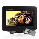 LCD monitorius automobiliui 7" (Juodas, 2 Video In)