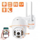 PTZ WIFI Lauko Apsaugos Kamera Techage (3MP, 1080p, ONVIF, P2P, Audio, Motion Detection)