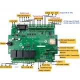 Programuojama Išmanių Namų Valdymo Plokštė Kincony A4 WIFI ESP32 (Arduino, IR RF Valdymas, 4 Relės)