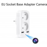 Slapta WIFI Kamera Rozetės Šakotuvas Su USB (HD 1080P Video, Judesio Aptikimas)