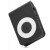 MP3 Grotuvas "Mini Sporty Black" (Micro SD iki 16Gb)